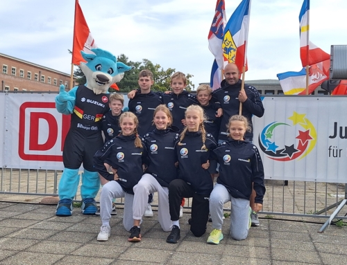 Junges Triathlon-Team vom KGB überzeugt im Bundesfinale