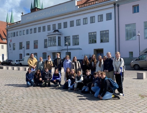 Kulturzweig 7 und Klasse 10b in der Musikhochschule
