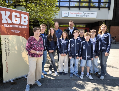 Die starken Turnerinnen und Turner des Kopernikus Gymnasiums Bargteheide auf dem Weg nach Berlin