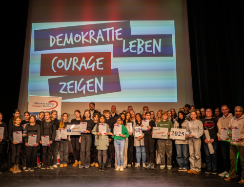 Preisverleihung für Courage-Preis